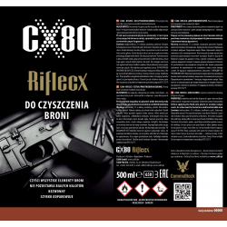 Płyn 500 ml do czyszczenia i odtłuszczania broni - Rifle CX